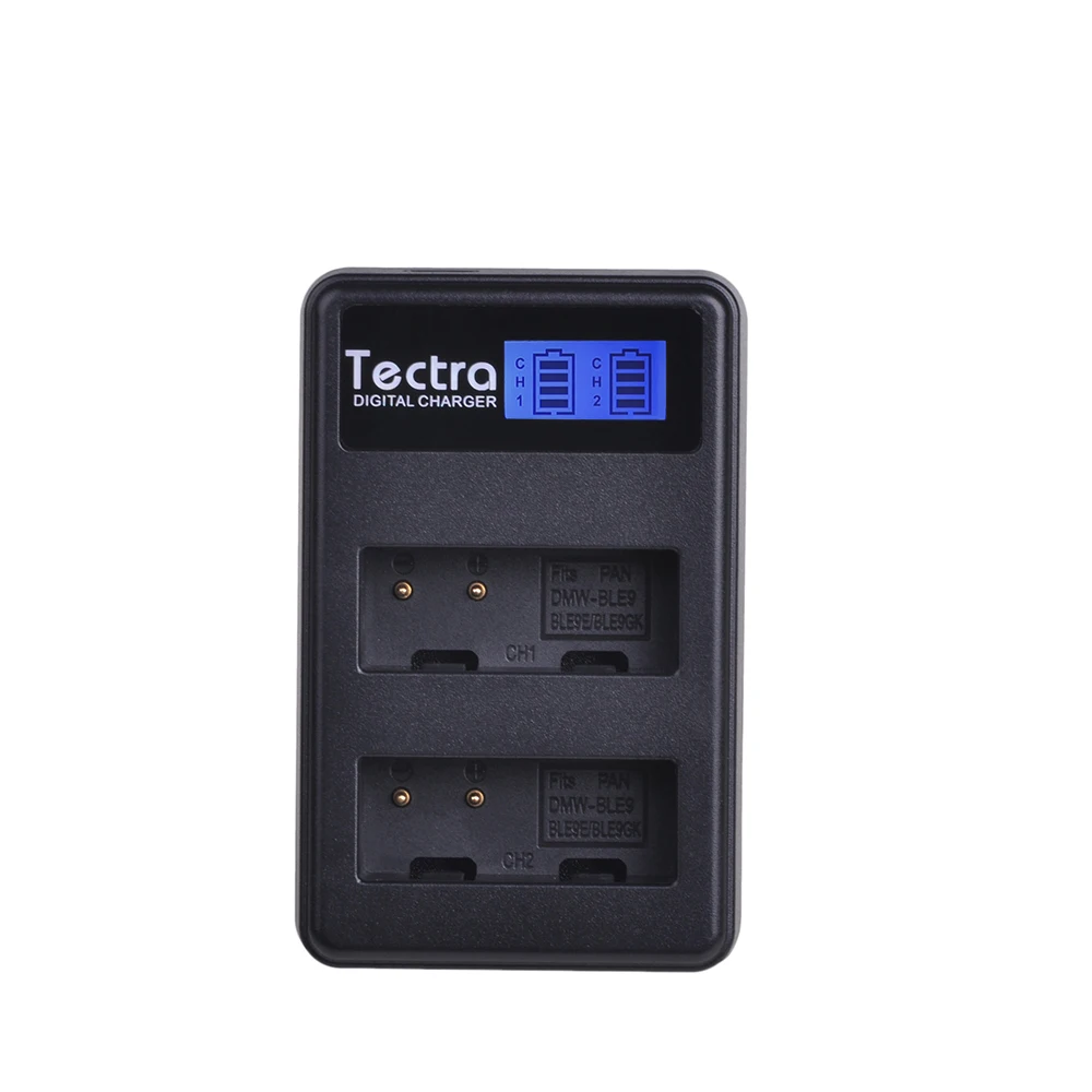 2 шт. Аккумулятор для камеры с ЖК дисплеем и USB двойное зарядное устройство Panasonic
