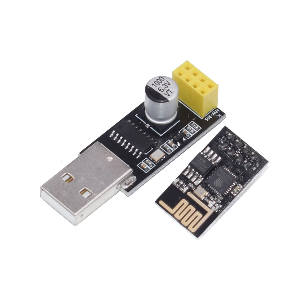 10pcs ESP01 Programmer Adapter UART GPIO0 ESP-01 Adaptaterr ESP8266 CH340G USB to Serial Wireless Wifi Developent Board | Лампы и