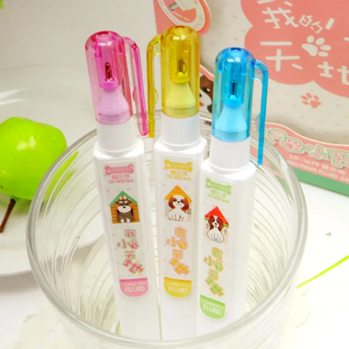 3 pcs1 Лот Подлинная коррекция жидкости памяти детей студентов водная white8ml