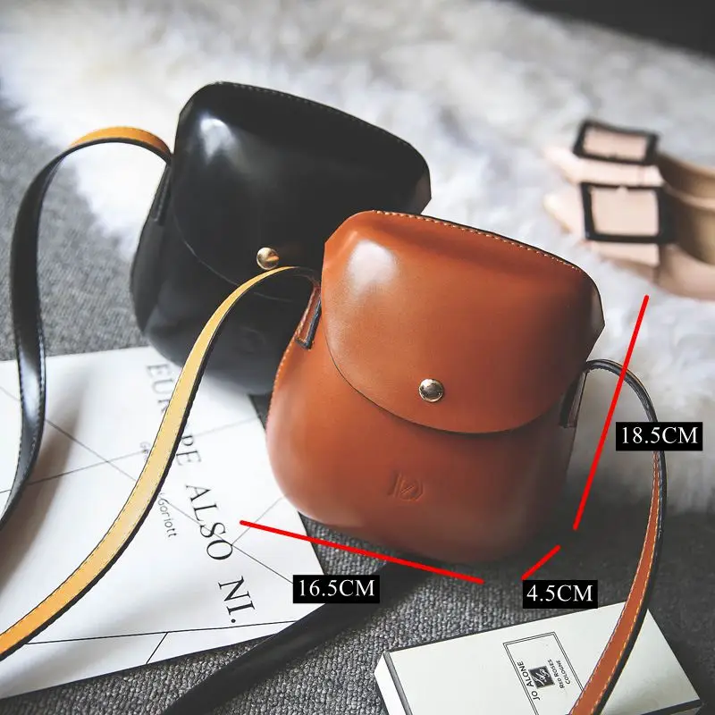 Wilicosh New Arrival Leather Bags Women Semi-circle Shape Crossbody For Casual Messenger Bag DF0472 | Багаж и сумки