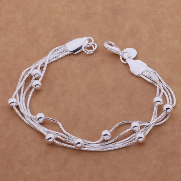 Оптовая продажа высокое качество посеребренные модные украшения браслеты WB