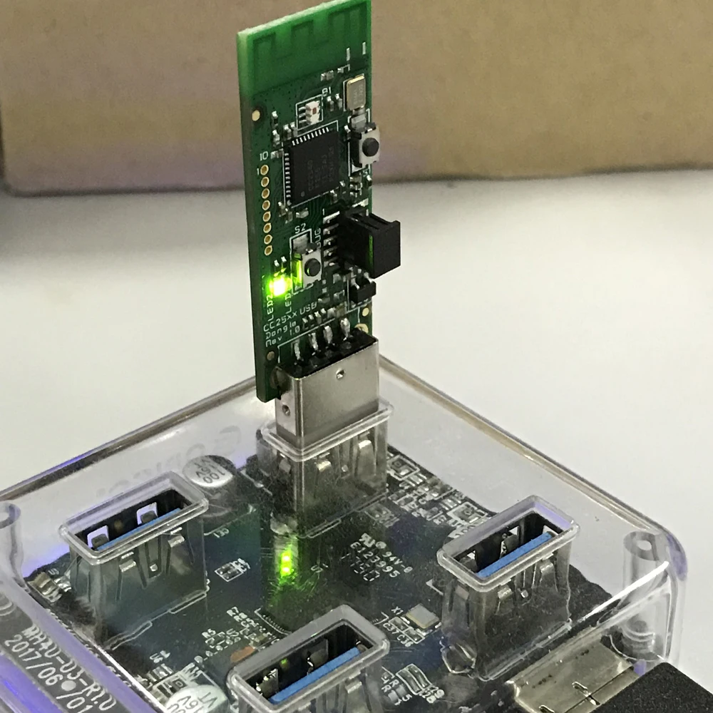 Плата анализатора Zigbee CC2531 USB Sniffer модуль интерфейс Dongle Capture Packet|Интегральные