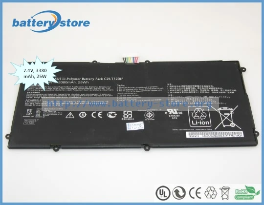Новые оригинальные аккумуляторы для ноутбуков Eee Pad TF201 2 ячейки C21 TF201P 1 4 5 2|laptop