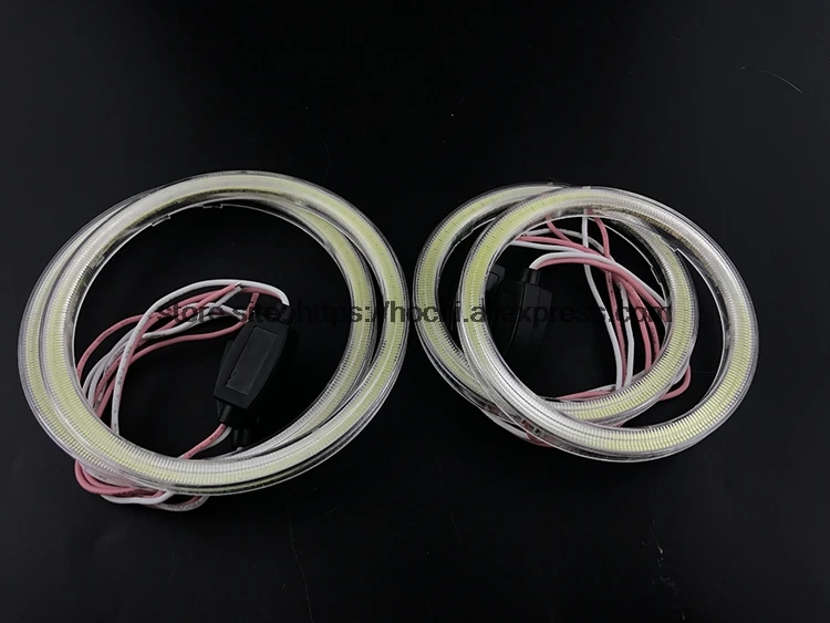 Для hyundai Tiburon 2007 2008 GK FL2 COB Светодиодный дневной светильник Белый Halo Cob Led Ангельские Глазки кольцо без ошибок ультра яркий