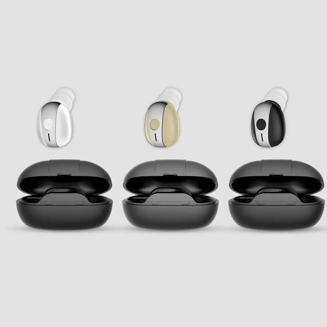 Общий мини беспроводной Bluetooth стерео в ухо повседневная спортивная Гарнитура