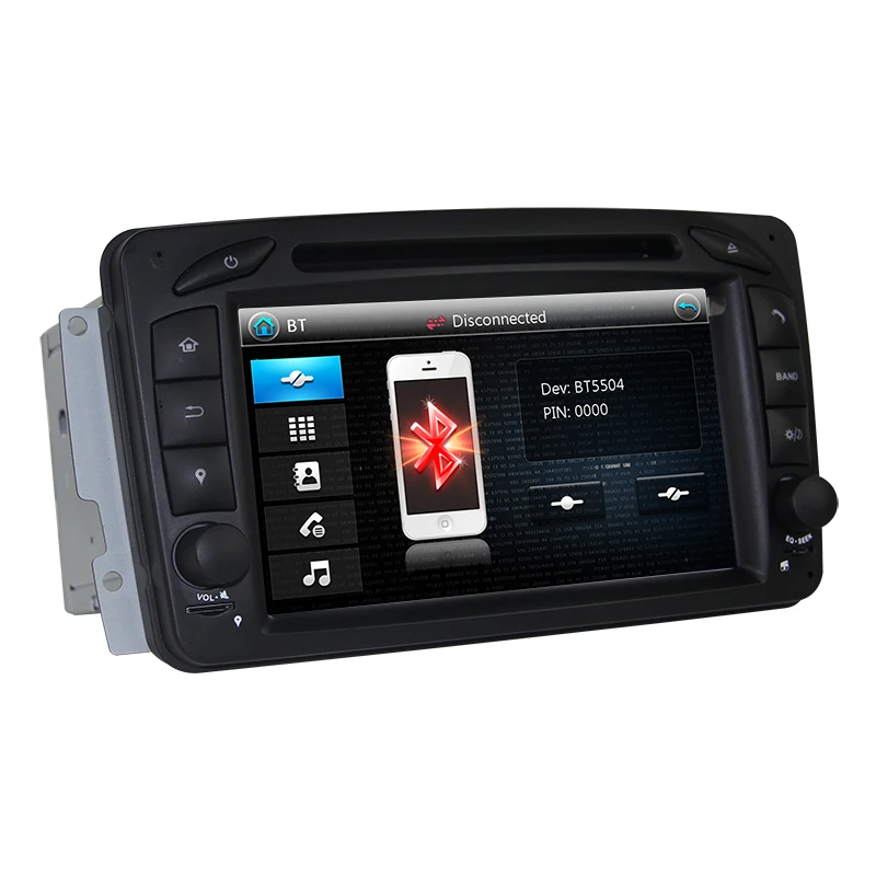 2 Din автомобильный DVD мультимедийный плеер для W203 Mercedes Benz Vito W639 W168 Vaneo Clk W209 W210 M/ML
