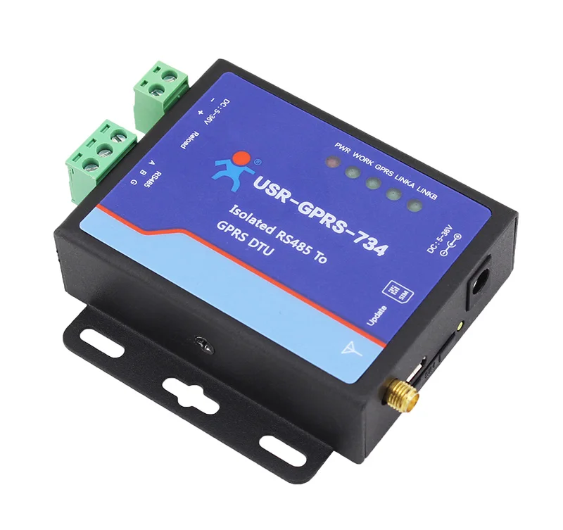 USR-GPRS232-734 последовательный RS485 до GPRS/GSM DTU ОУР защиты | Безопасность и защита