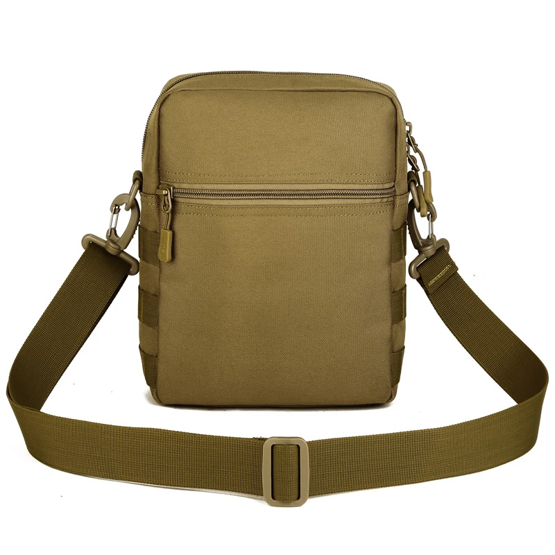 Men Camo Waterproof Vertical Messenger Bag Army Fans Tactical Shoulder Outdoor Travel Commuter Package Extend Molle XA457WD | Спорт и