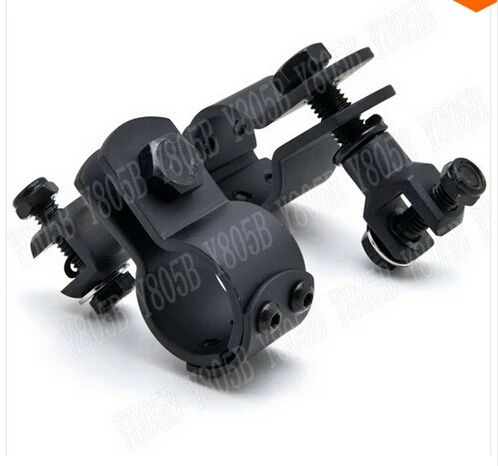 Черный Ног Peg Зажимы Защита Двигателя Для Yamaha VStar 400 650 1100 1300 Virago Xv 250 535 750 Road Star