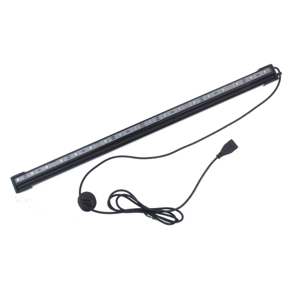 Подводный светодиодный RGB светильник для аквариума 18 светодиодов