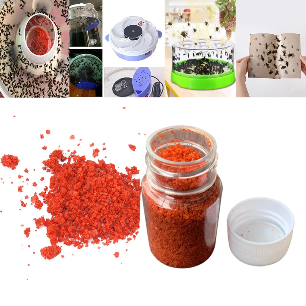 1 бутылка Нетоксичная приманка для мух эффективная клетка комаров ловли пудры