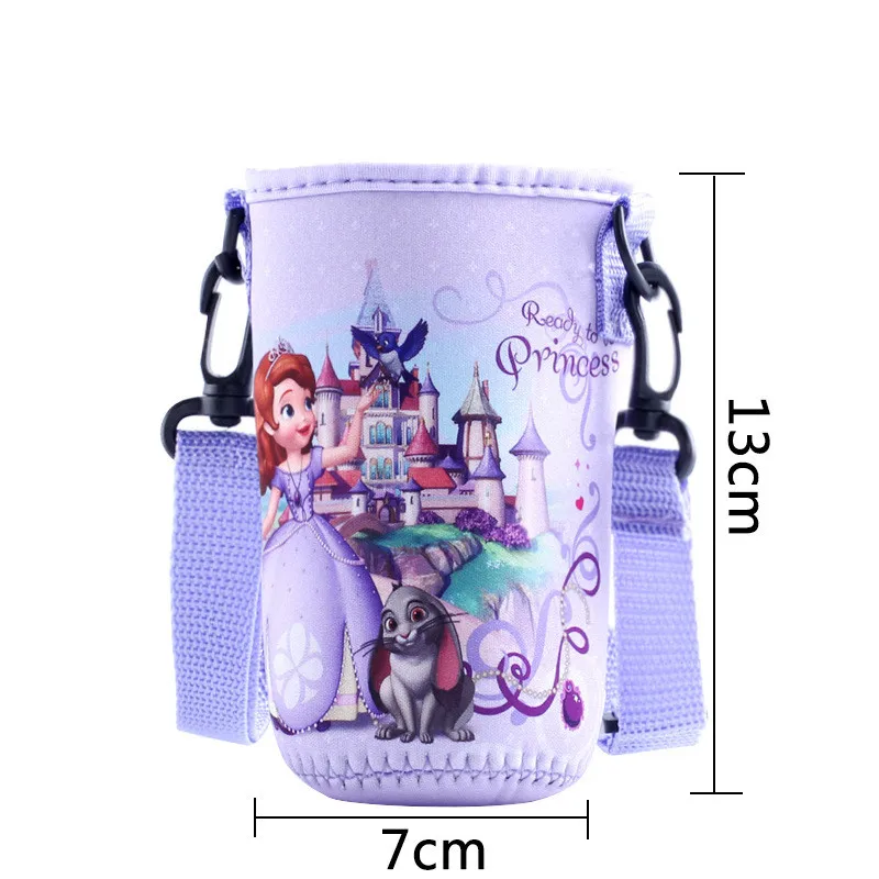 Детский рюкзак для переноски с изображением Микки из мультфильма disney, чехол для переноски, чашка с изоляцией, прямая чашка, Набор чашек 220-300 мл