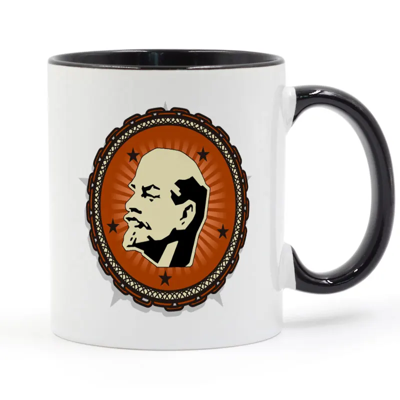 Советский Союз всегда готов LENIN CCCP USSR Кружка Кофе Молоко керамические креативные