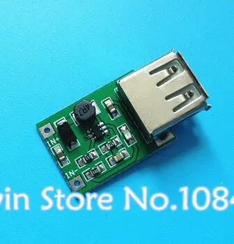 5 шт.лот DC от 3 В до 5 В, USB-выход для зарядного устройства, Повышающий Модуль питания, мини-конвертер DC-DC Boost (art.: 79e5ee529) - 79e5ee529
