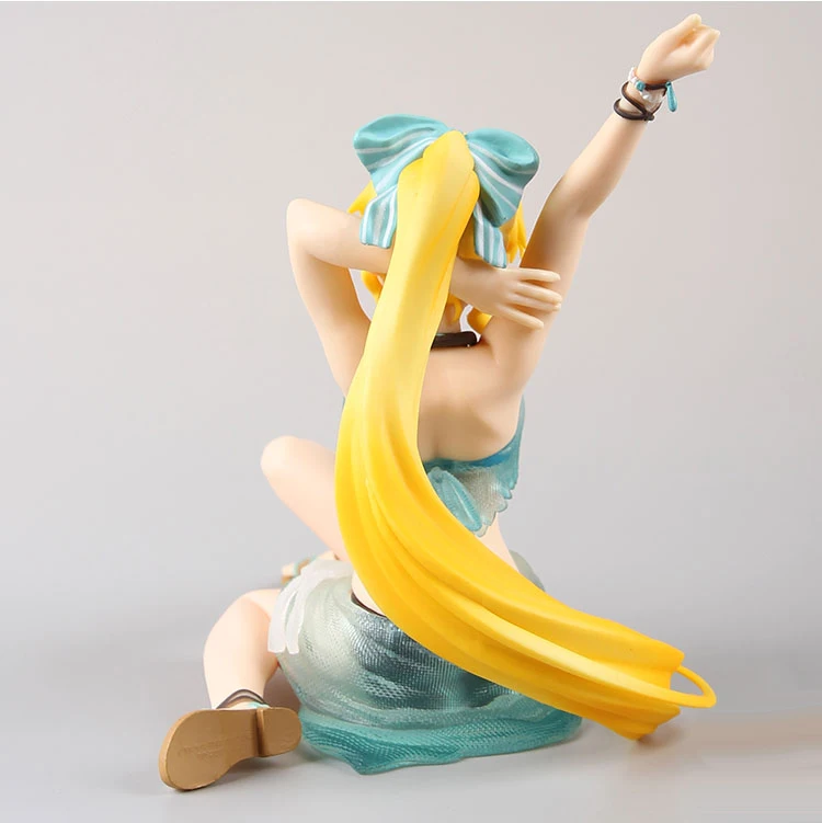 PrettyAngel-Подлинная Коллекционная Фигурка Banpresto EXQ Sword Art Online Memory Defrag Leaf | Игрушки и
