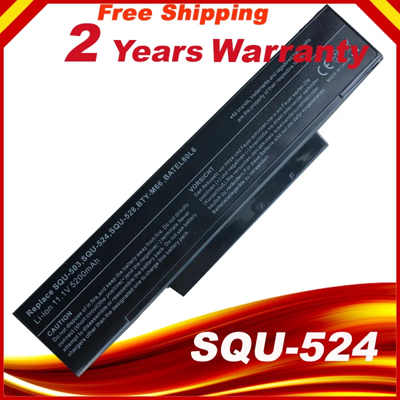 Ноутбук Батарея A32-F2 A32-Z94 A32-Z96 A32-F3 для Asus Z53 Z94 S96 A9 MSI CBPIL48 CBPIL72 BTY-M66 M655 M670 W750T |