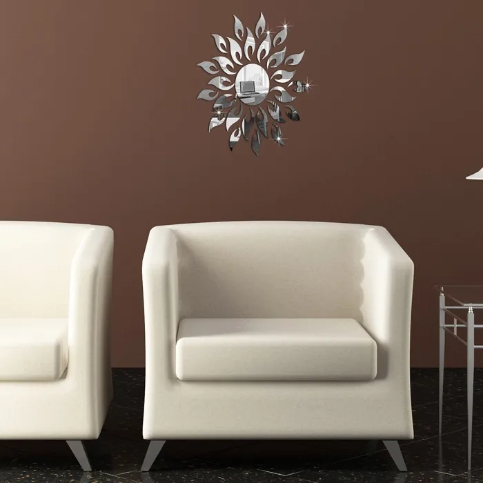 Новый Промоушен горячая вс зеркало Акриловые наклейки стены современный дизайн