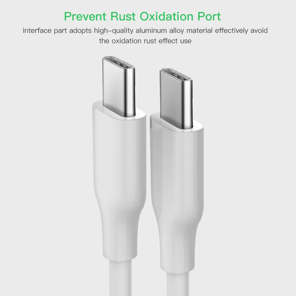 USB C к Type кабель папа мужчине 5А PD Быстрая зарядка данных зарядное устройство для