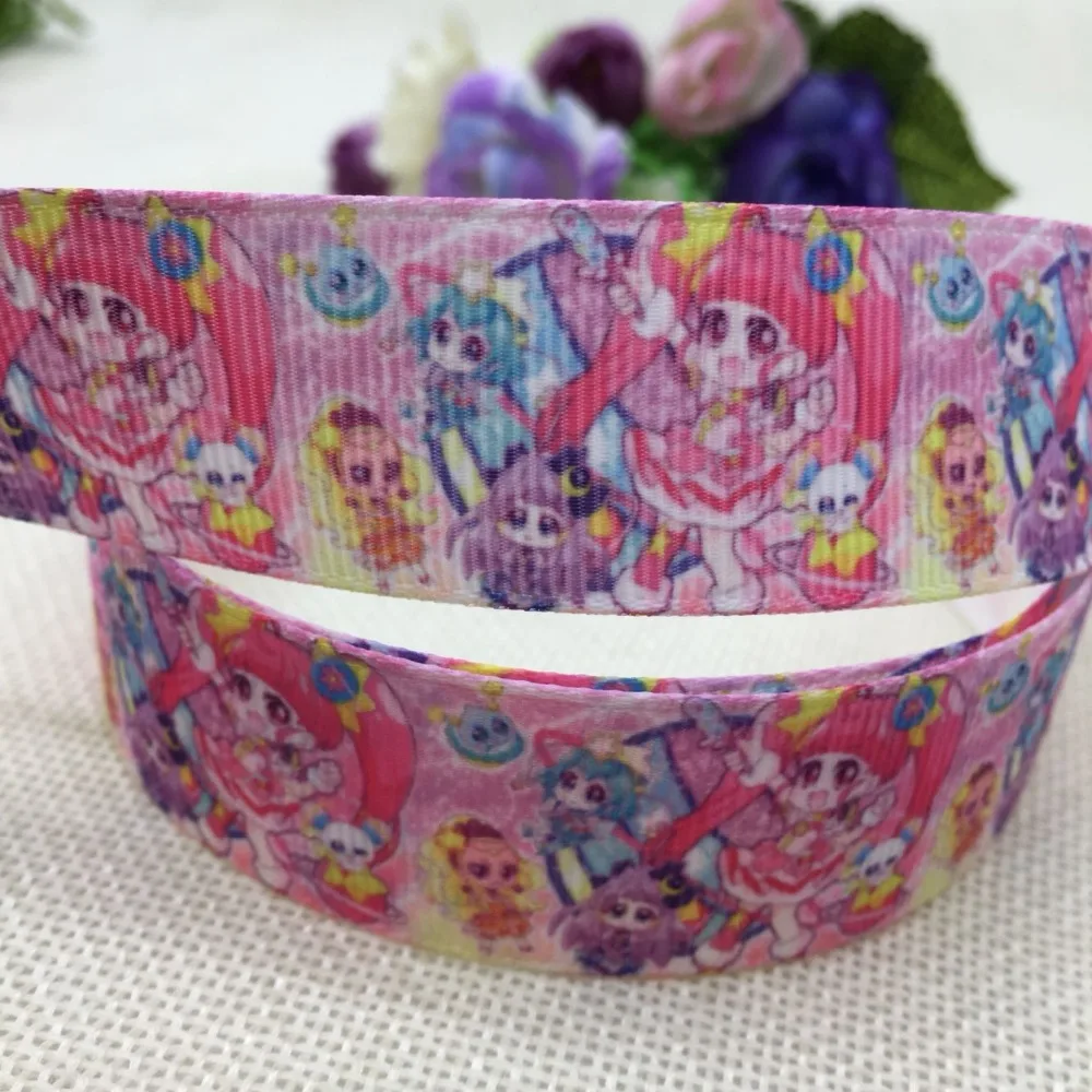 1 "(25 mmcute japonesa de dibujos animados 2019 nueva llegada cintas accesorios para el cabello la cinta 10 yardas|Ленты для шитья|