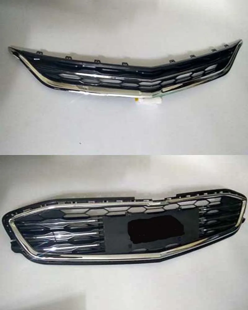

For Chevrolet Malibu XL 2016 2017 Upper Lower Front Bumper Mesh Grille Grill 2PCS