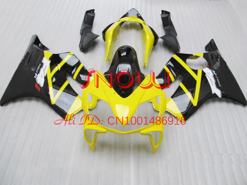 

Yellow Black for HONDA CBR600F4i 04-07 CBR 600F4i 2004-2007 CBR600 F4i 600 F4i 04 05 06 07 2004 2005 2006 2007 fairing kit