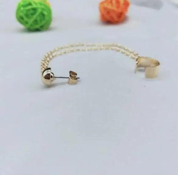 Ey1210 европейские винтажные Модные индивидуальные серьги-Клипсы из сплава