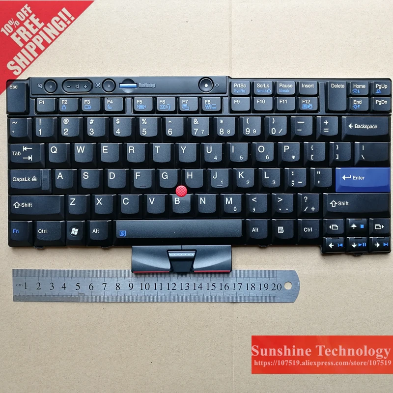 Новая клавиатура для ноутбука lenovo ThinkPad T410i T420 X220i T510 W510 T520 W520|laptop keyboard|keyboard for