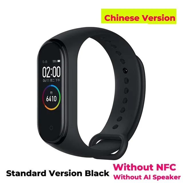 Xiaomi Mi браслет 4 Bluetooth 5,0 Фитнес браслет AMOLED цветной сенсорный экран Музыка AI пульс - Цвет: mi band 4