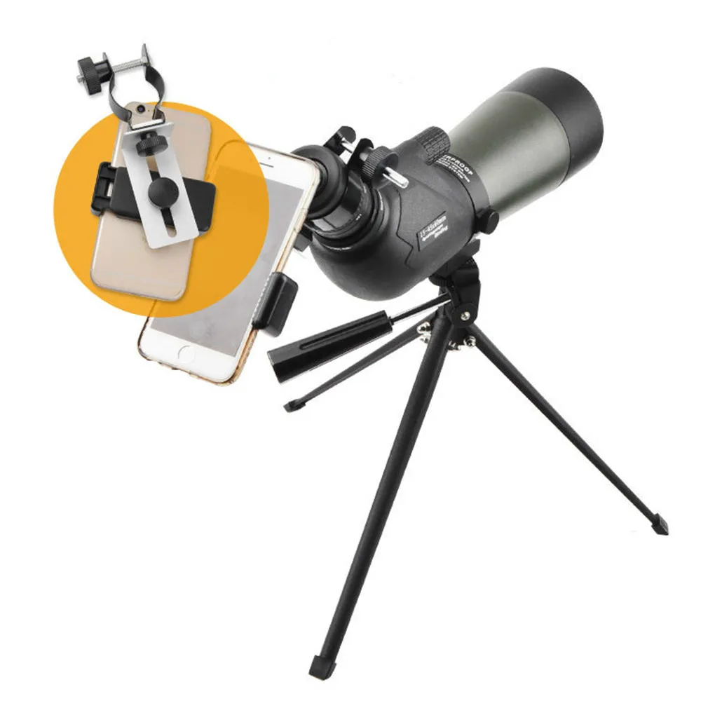 Universal smart Phone Bracket Support Holder Mount Spotting Scopes Telescope microscope iscoping Adapter Multifunction | Инструменты