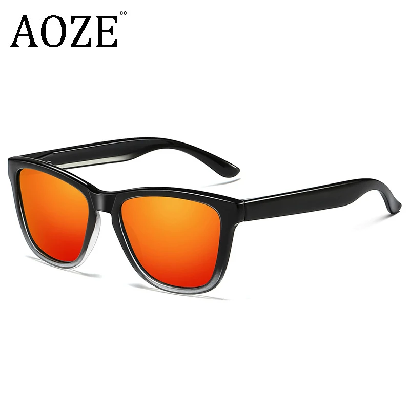 Брендовые поляризованные солнцезащитные очки AOZE мужские классические