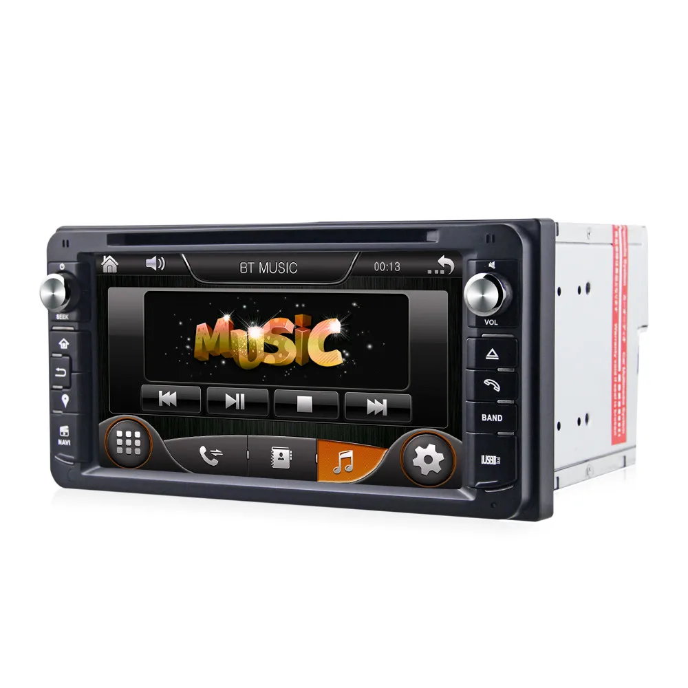 Автомобильный dvd-плеер Eunavi 2 Din gps dvd для toyota Toyota Hilux VIOS старая Camry Prado RAV4 2004 2005 2006 2007 2008
