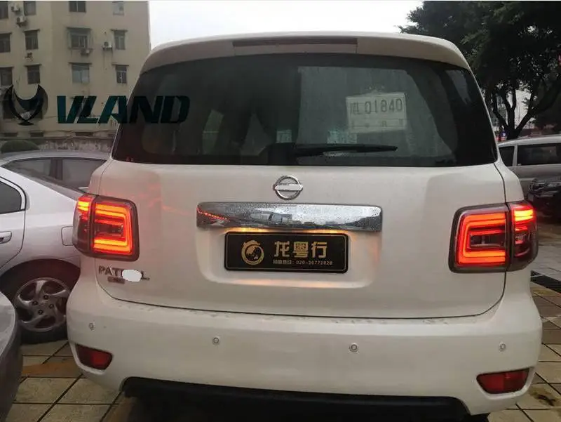 

VLAND manufacturer for Car Tail light for Partol LED Taillight 2008-2015 for Patrol Y62 with led light bar running light