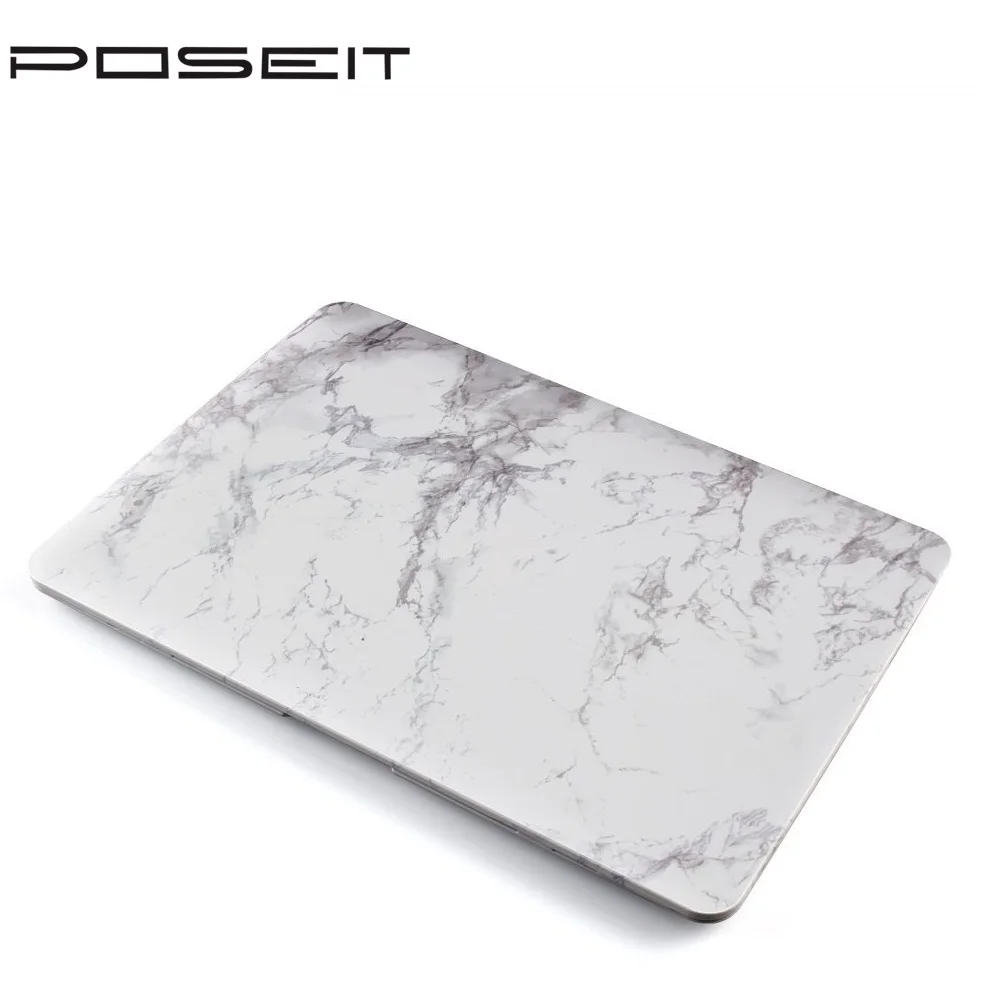 Чехол POSEIT для ноутбука MacBook Air 11 13 дюймов 2016 жесткий чехол с мраморным узором MAC Pro 3