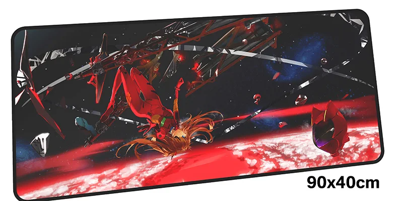 Size 900x400X2MM NEON GENESIS EVANGELION Коврик для мыши геймер 900x400 мм notbook коврик для мыши большой игровой коврик eva большой коврик для мыши ПК Настольный коврик - Цвет: Size 900x400X2MM