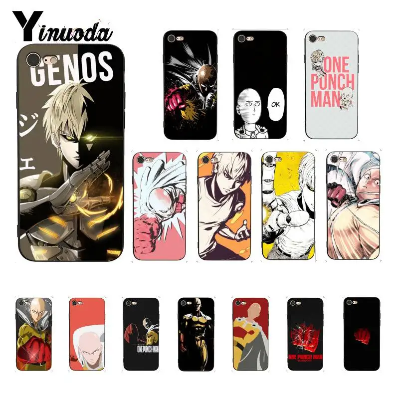 Yinuoda Аниме Bleach One Punch Man чехол для телефона iPhone 8 7 6 6S 6Plus 5 5S SE XR X XS MAX Shell 11 pro max |