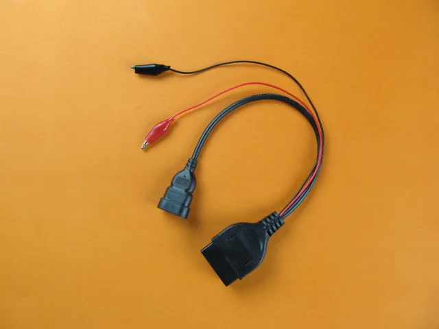 Автомобильный Кабель obd2 для fiat 3 pin к obd ii 16 контактный гнездовой Диагностический