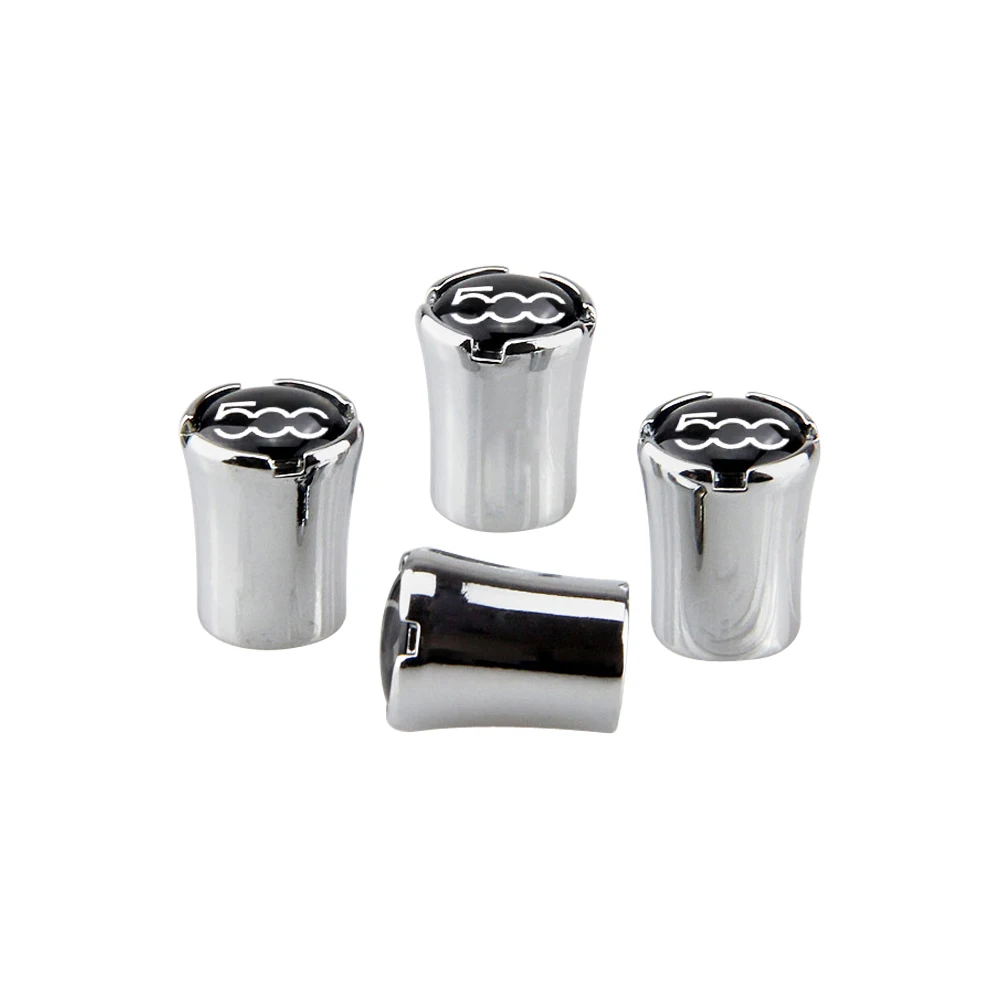 4pcs /set Wheel Tire Valve Stem Caps Air Cover Waterproof for Fiat 500 500c Punto Stilo Siena Aegea Doblo Uno Car Styling | Автомобили и