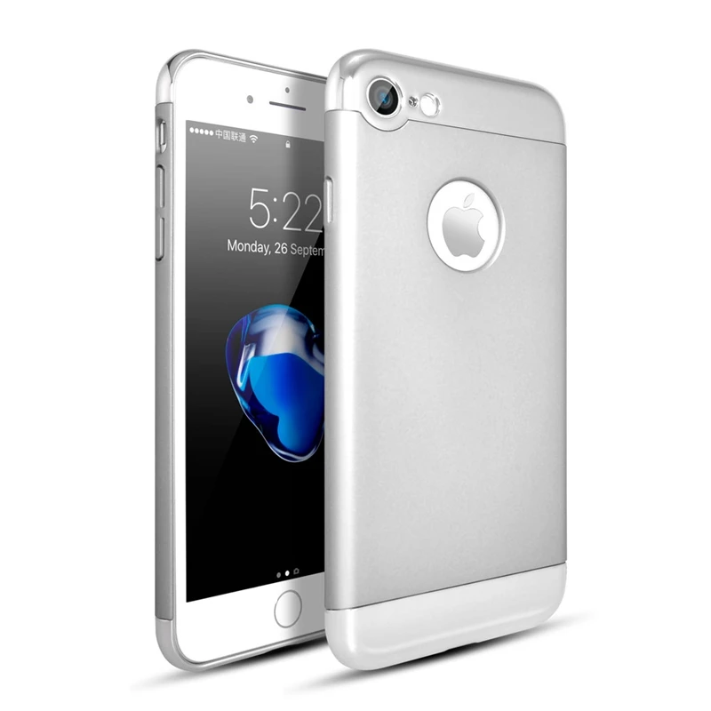 For iPhone 7 Plus Case Fashion Luxury Ultra Slim Hard PC Cover iPhone7 7Plus Hybrid Armor Logo Circle Shell |