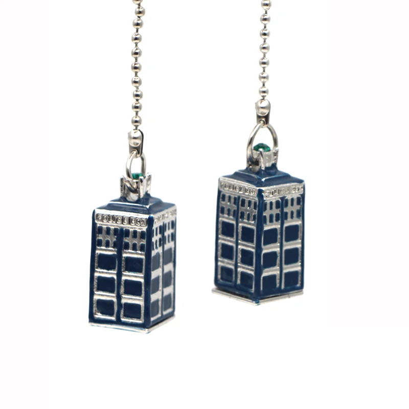 P2439 Blue TARDIS полиция коробка украшение автомобиля медная фотография для подарка