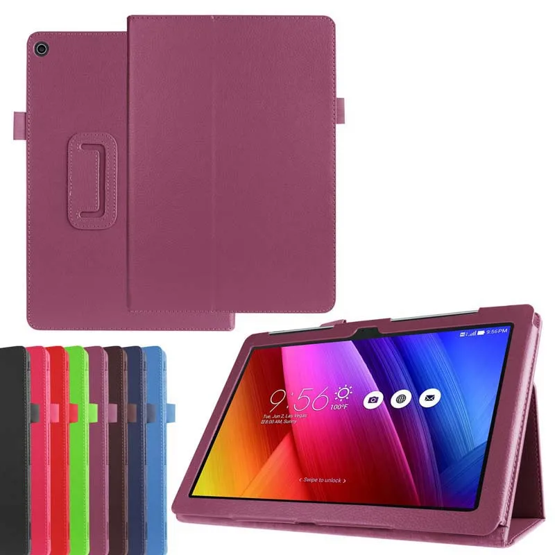 Тонкий складной чехол из искусственной кожи с подставкой для Asus ZenPad 10 Z300 Z300M Z300C