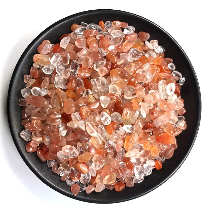 50 г натуральный красный кристалл щебень минеральный осколок кристалла бусины