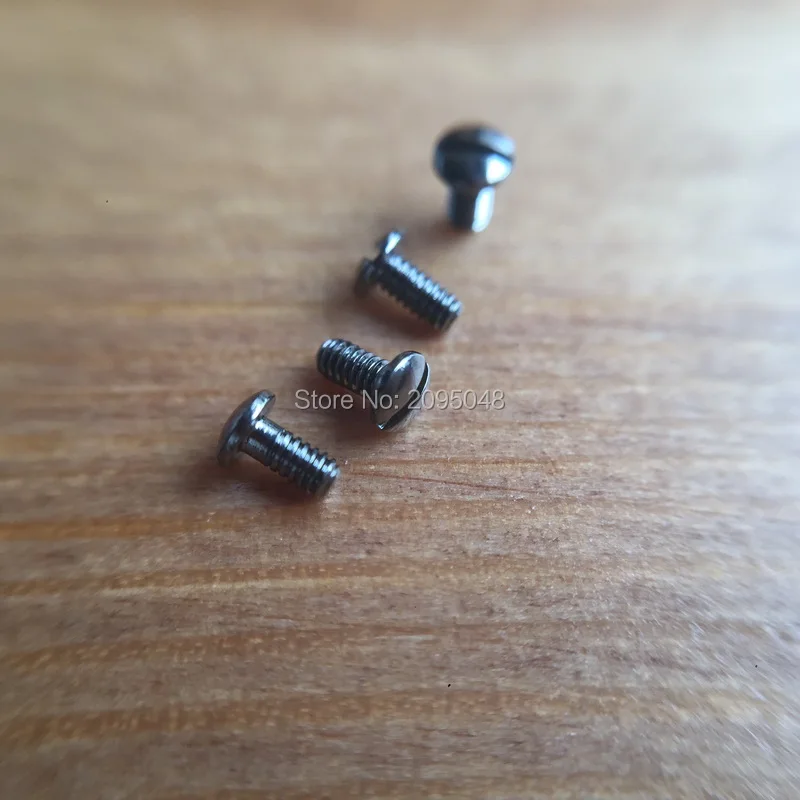 4 шт./компл. стальной винт для часов темно серого цвета