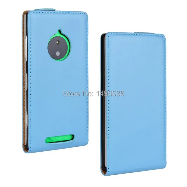 Флип чехол из натуральной кожи для Nokia Lumia 830|case free|case for nokiaphone cases |