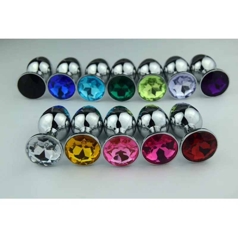 Металлическая Анальная пробка игрушка вставка из нержавеющей стали Ювелирная