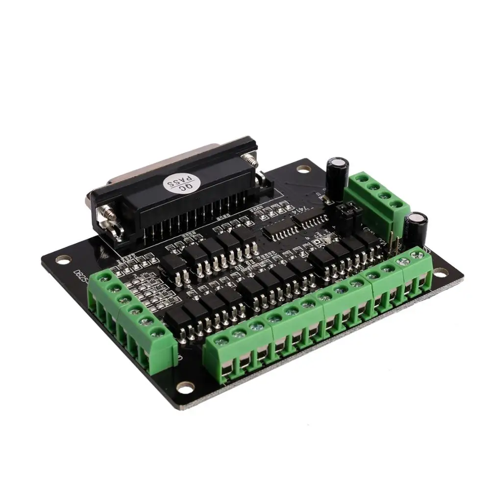 EU Free shipping 1PC Stepper Motor Breakout Board 6 Axis Interface DB25 use mach3 Adapter CNC | Обустройство дома