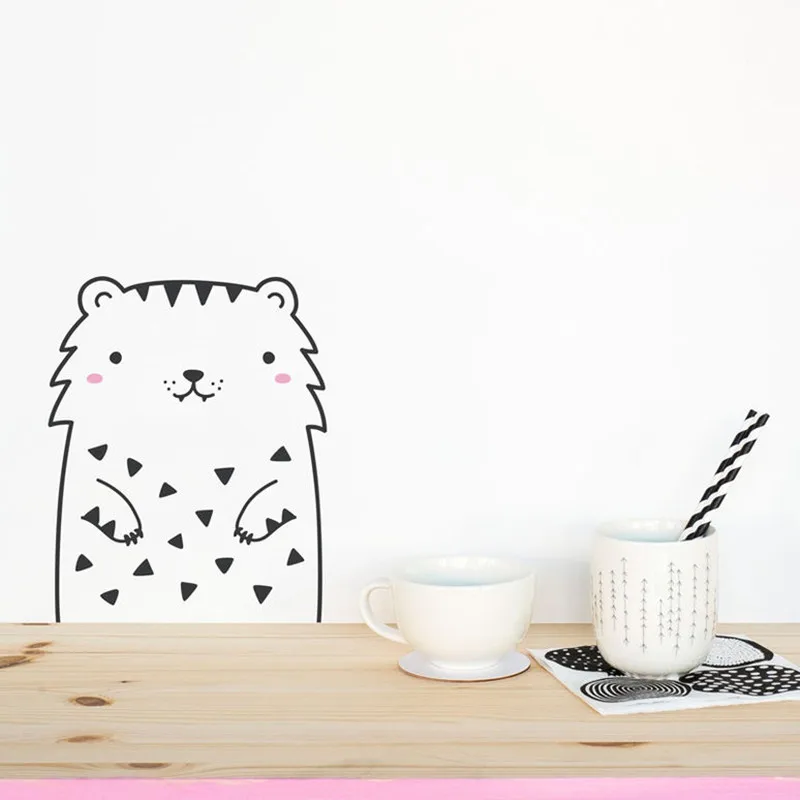 Five Lovely Sprout креативная наклейка серии Cute Tiger Cat домашний декор для детской комнаты