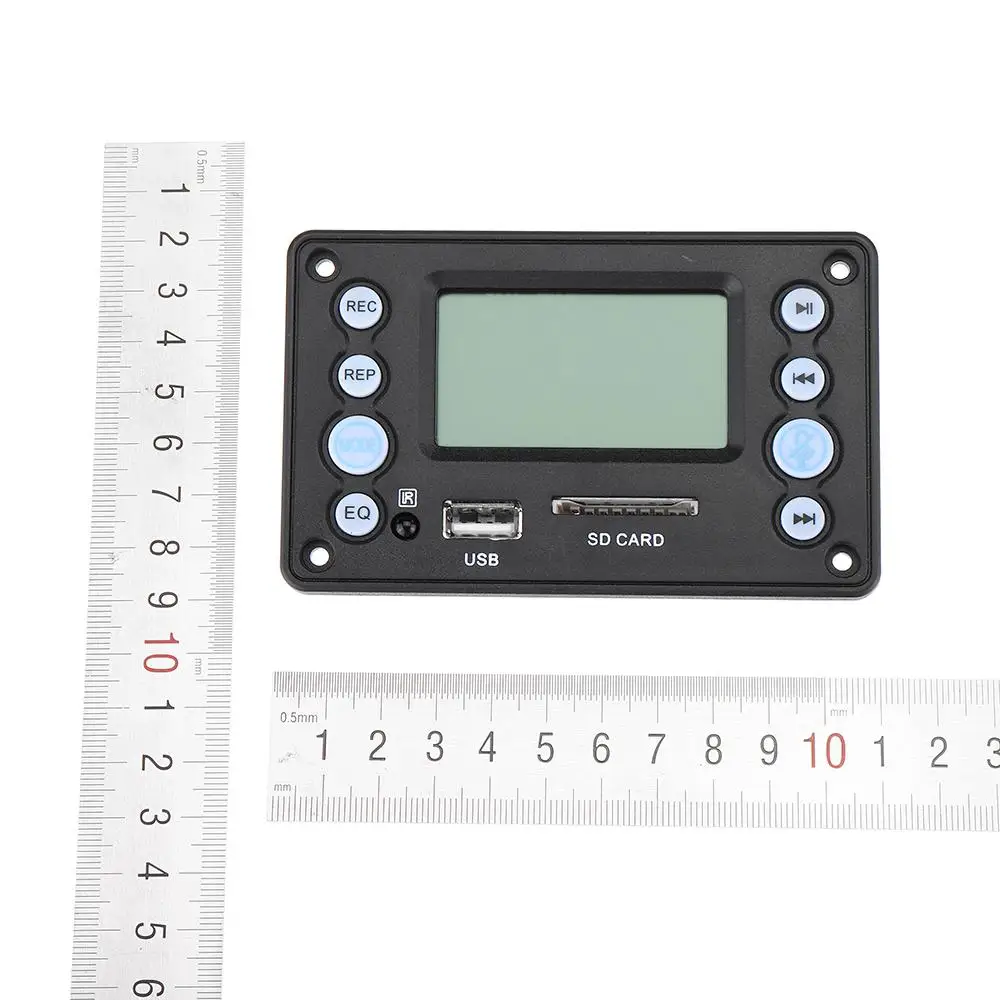 LEORY DC 5 В двухканальный bluetooth 4,2 аудио MP3 WAV WMA декодер плата USB/SD карта модуль DAC поддержка 32G карта памяти новинка