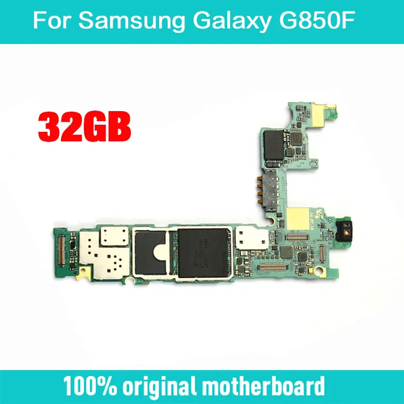 С полным чипом для Samsung Galaxy Alpha G850F материнская плата 32 ГБ 100% оригинальная