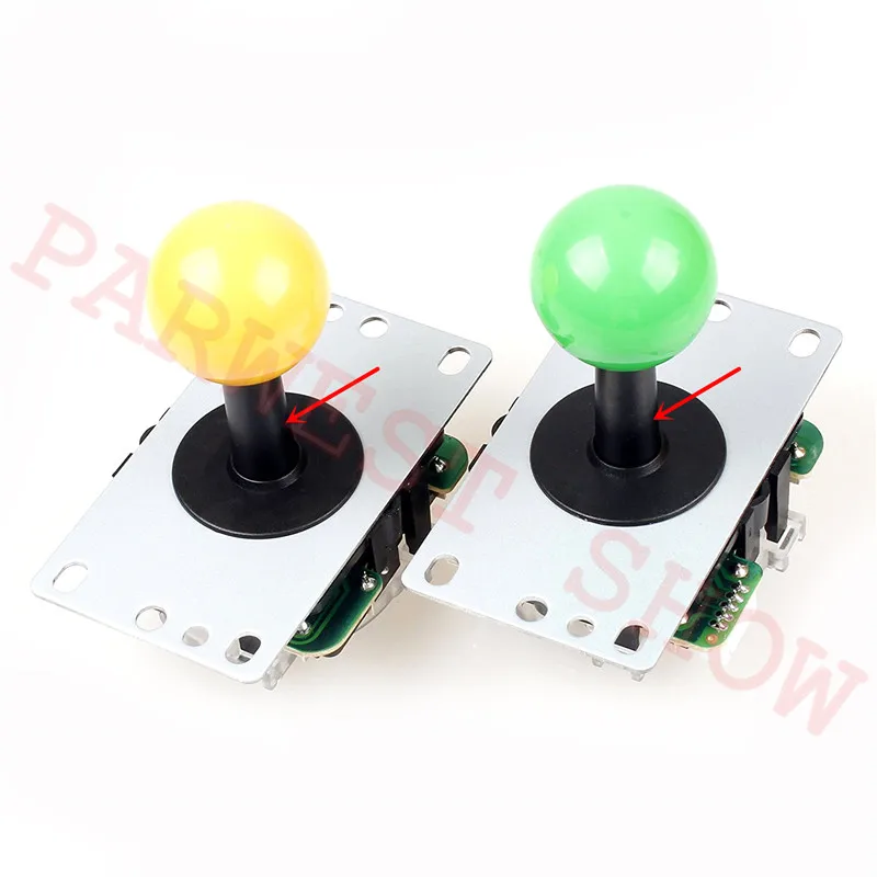 5 компл./лот Jamma машина Запчасти джойстик Sanwa крышка вала и черный полые Пылезащитный чехол для аркадный джойстик комплект Запчасти аксессуары