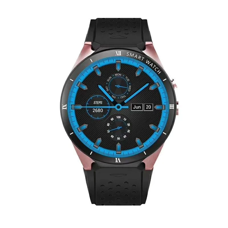 Мужские умные часы для huawei watch 2 MTK6580 1 ГБ/ОЗУ 16 Гб/ПЗУ Android 7,0 для ios android samsung часы русские часы - Цвет: gold